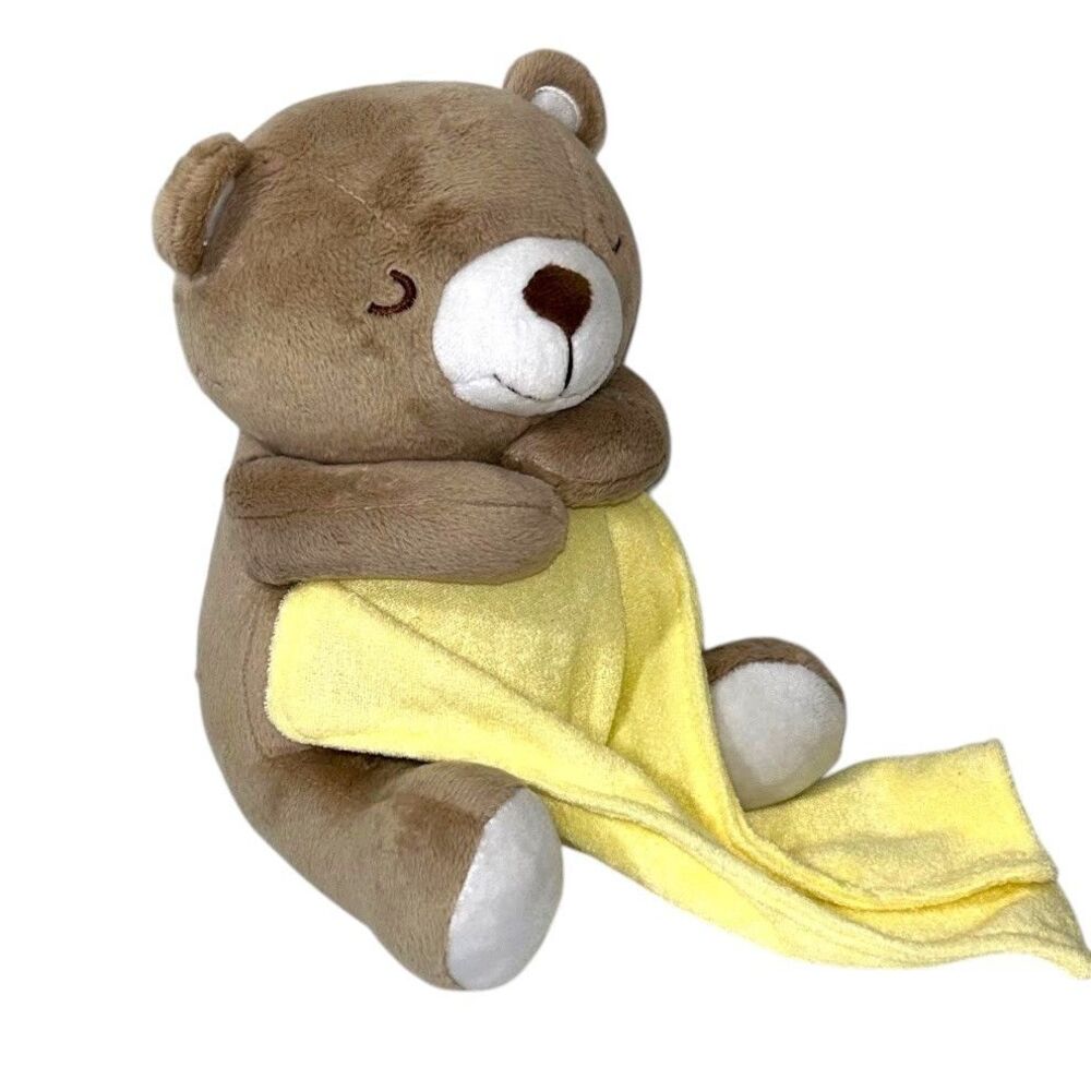 Teddy Bear Plush Baby Sleep Soother Sound Machine Night Light Rechargeable